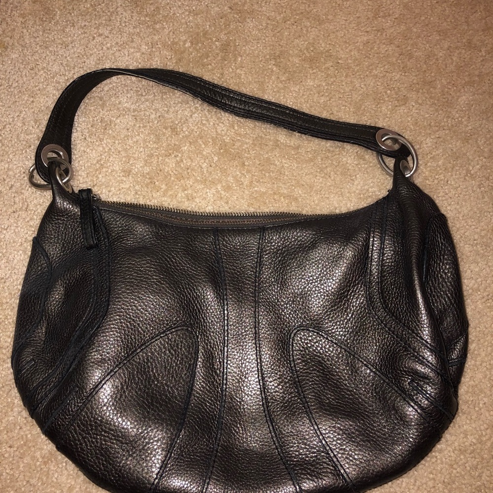 Leather Banana Republic shoulder bag